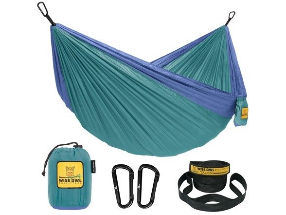 Wise Owl Outfitters Double Portable Camping Hammock
