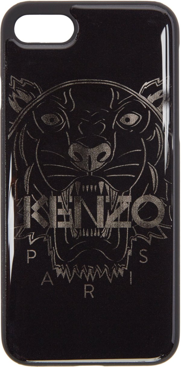 Kenzo: Black Tiger iPhone 7 Case