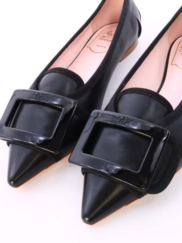 Ballet Shoes Black Leather