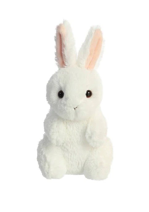 Baby White Plush Bunny Toy