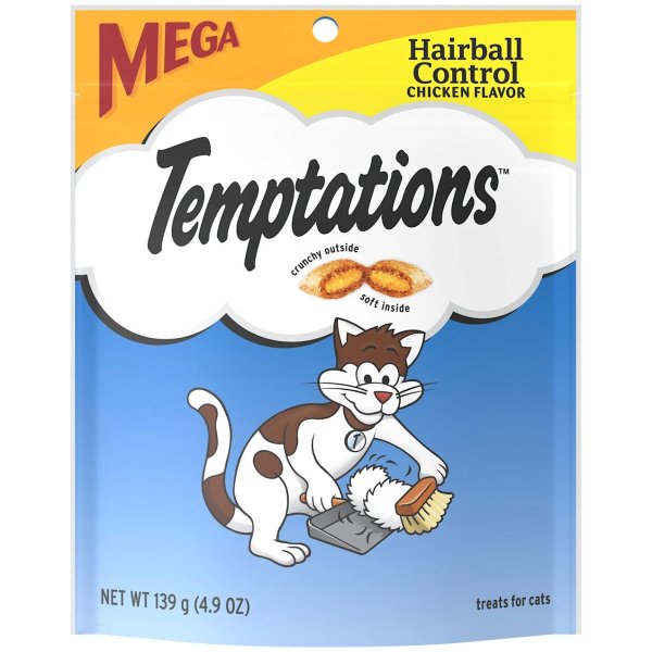Hairball Control Chicken Flavor Cat Treats, 4.9 oz. | Petco