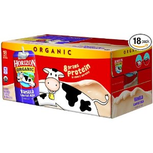 Horizon Organic Vanilla Milk, 8.0 Oz. Carton (18 count)