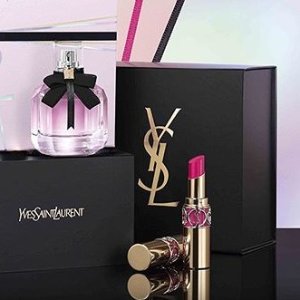 with $50+ gift sets orders @ YSL Beauty
