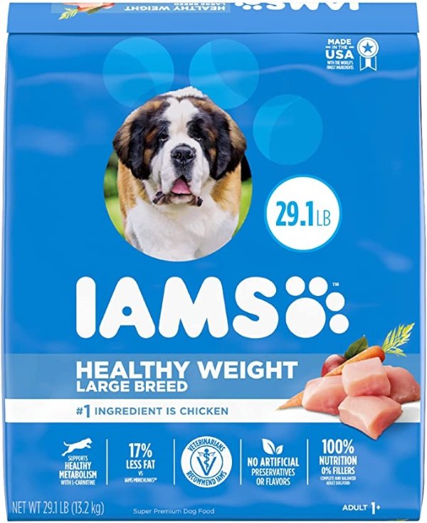 Adult Dry Dog Food for Healthy Weight, Chicken