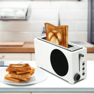 Xbox Series S Toaster 2 Slice Toaster with Wide Slot