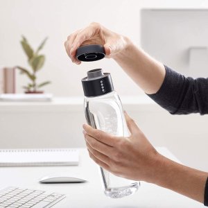 Joseph Joseph 81053 Dot Hydration-Tracking Water Bottle