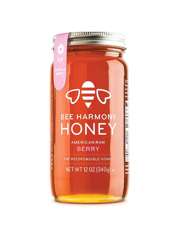 American Raw Berry Honey, 12 Ounce