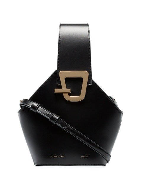 black johnny mini leather shoulder bag