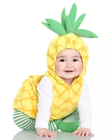 婴儿菠萝装扮服
