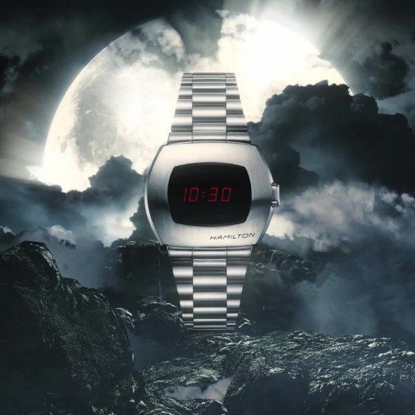 American Classic PSR Quartz Digital Men's Watch H52414130