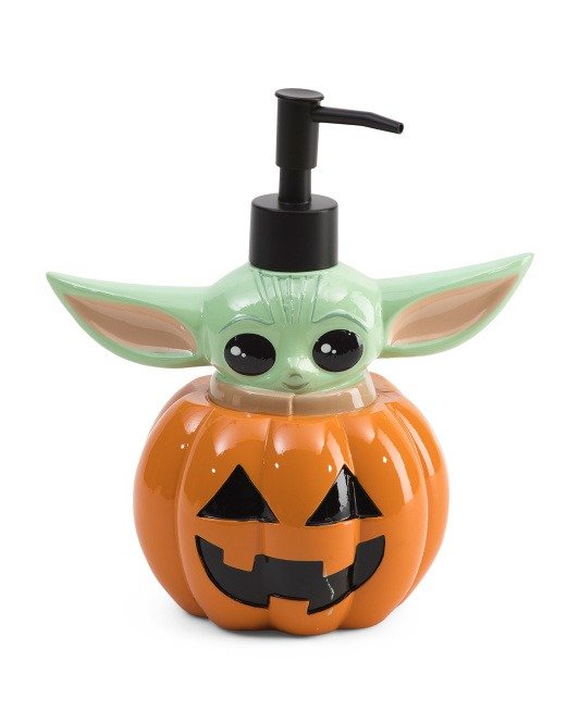 Baby Yoda Pumpkin Lotion Pump