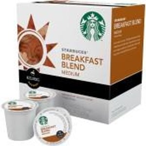 K-cups from Starbucks, Donut Shop, Cinnabon, Gloria Jean's or Caribou & More