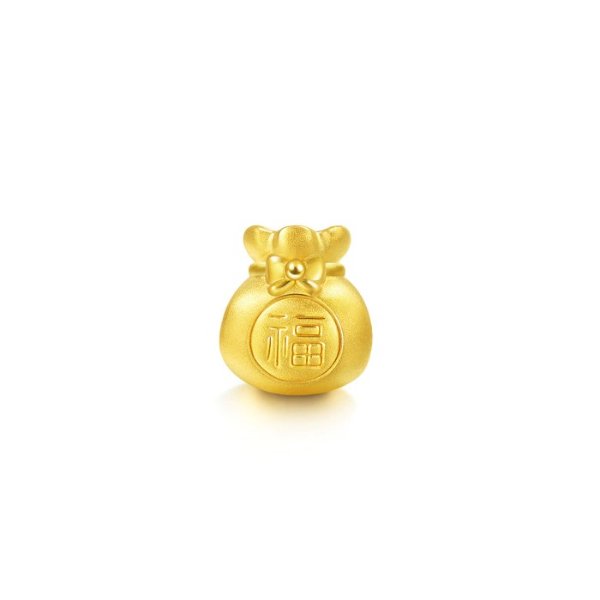 Charme 'Blessings & Culture' 999 Gold Fortune Bag Charm | Chow Sang Sang Jewellery eShop