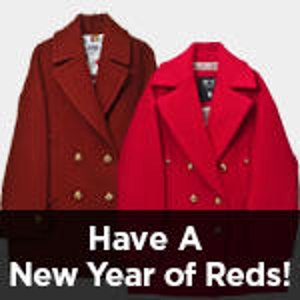 WOOL Red Coat Selection @ Wannabk.com