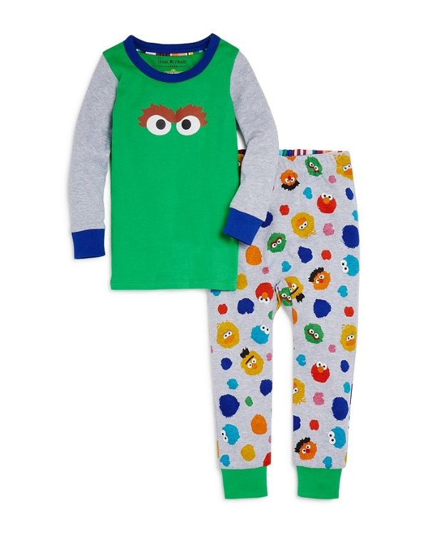Unisex Oscar Tee & Pants Pajama Set, Baby, Little Kid - 100% Exclusive