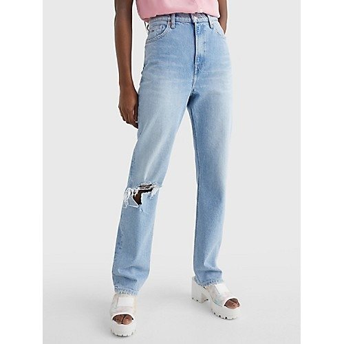 Ultra High Rise Straight Fit Jean | Tommy Hilfiger