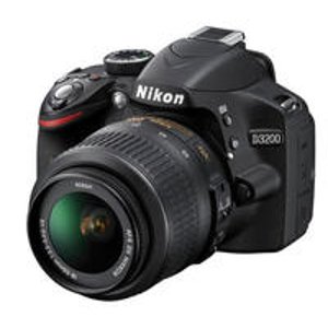 Brand new Nikon D3200 24.2 MP CMOS Digital SLR + 18-55mm f/3.5-5.6 AF-S DX VR NIKKOR Lens