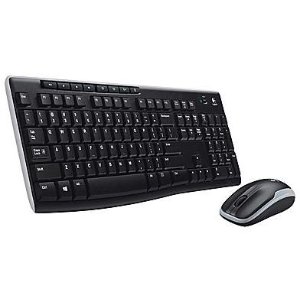 Logitech MK270 Full-Size Wireless Keyboard and Compact Mouse Combo