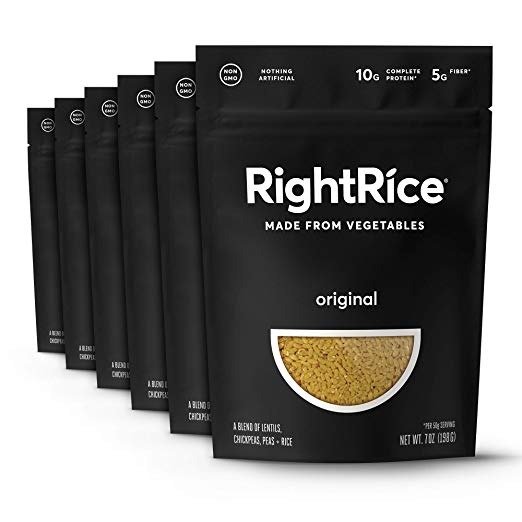 RightRice 高蛋白蔬菜米饭 7oz 6袋