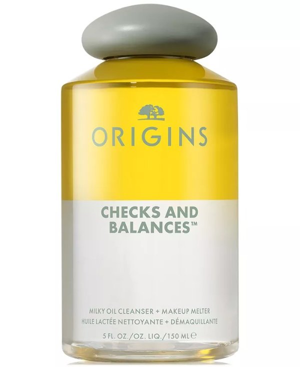 Checks & Balances Milky Oil Cleanser + Makeup Melter, 5 oz.