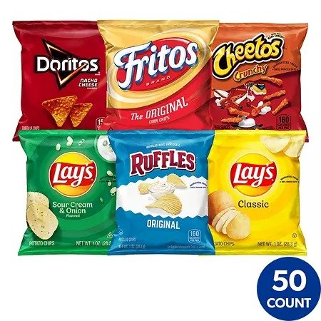 Frito-Lay 零食50包