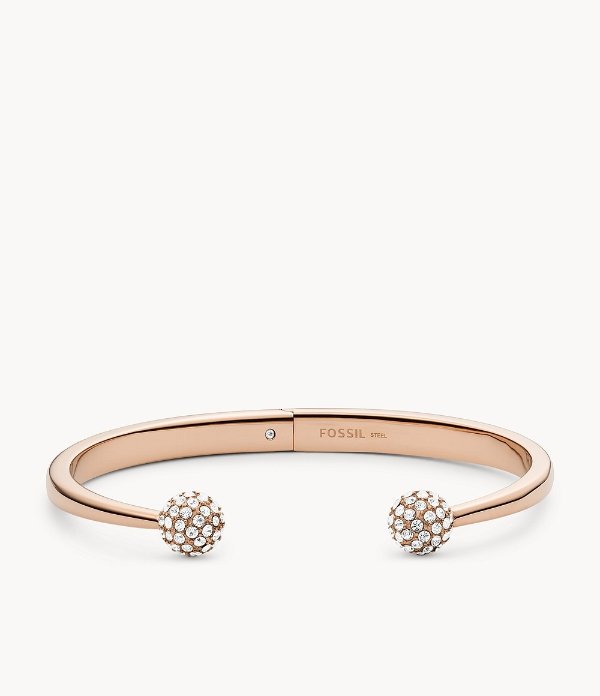 Rose Gold-Tone Stainless Steel Bracelet