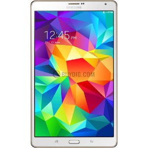 Samsung Galaxy Tab S 8.4" Tablet  (16GB, WiFi, Dazzling White)