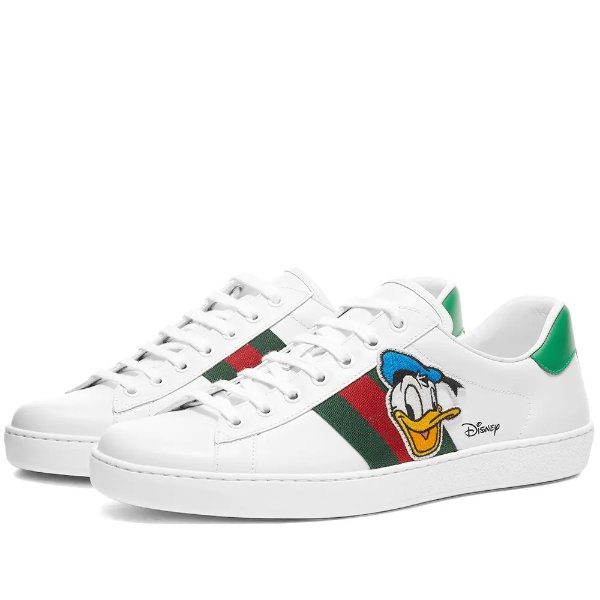New Ace Donald Duck SneakerWhite