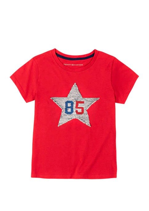 Girls 7-16 Star Sequin T-Shirt