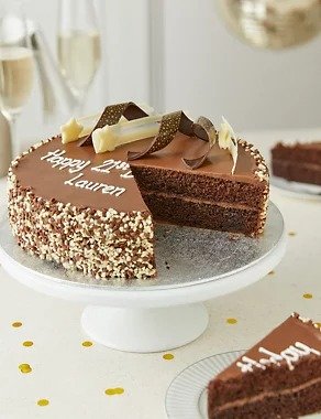 巧克力蛋糕 (Serves 25) | M&S