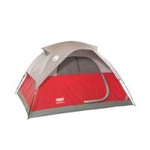 Coleman Flatwoods 4 Person Camping Tent w/ Rainfly 9' x 7'