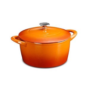 Kenmore 5.5-Quart Cast-Iron Dutch Oven with Lid