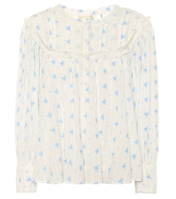Exclusive to Mytheresa – Dionne floral cotton blouse