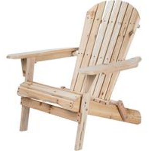 Living Accents Folding Adirondack Chair