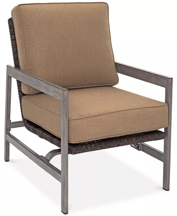 CLOSEOUT! Charleston Outdoor Rocker Club Chair, Created for Macy's