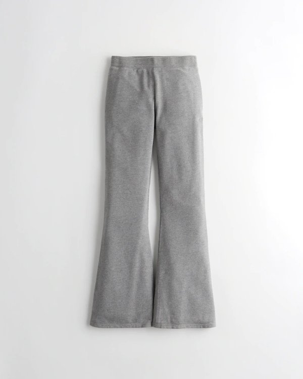 Ultra High-Rise Terry Flare Pants