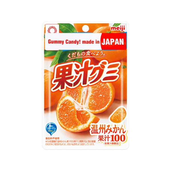 MEIJI Gummy Candy Orange Flavor 51g