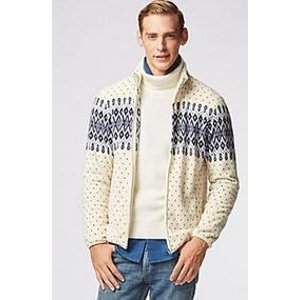 Men's full-zip fleece jacket