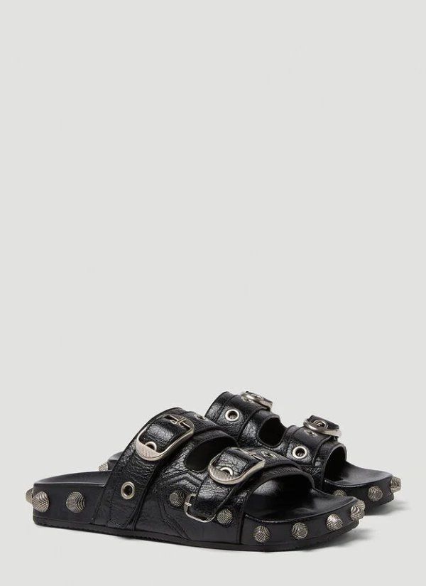 Cagole Sandals in Black