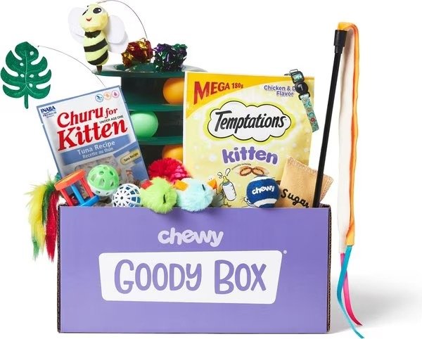 GOODY BOX Kitten Toys & Treats - Chewy.com