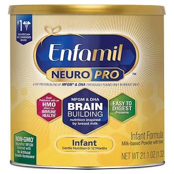 NeuroPro 婴儿奶粉 21.1 oz, * 6罐