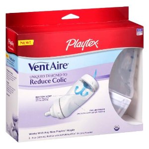 Playtex BPA Free Ventaire Bottle, 9oz 3 Count @ Amazon.com