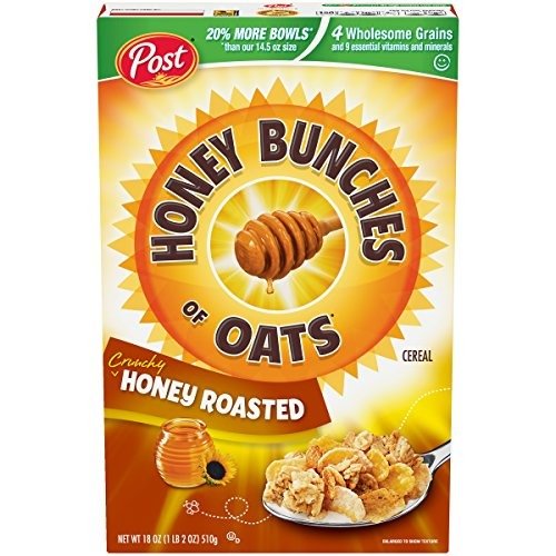 Honey Bunches of Oats 早餐即食蜂蜜麦片 18oz