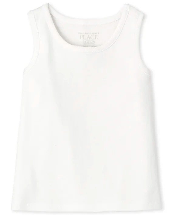 Baby And Toddler Girls Tank Top - simplywht