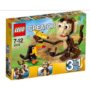 LEGO Creator 31019 创意百变组 顽皮的猴子