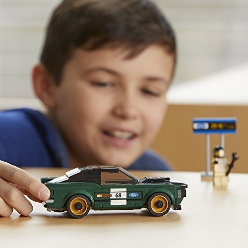 Speed Champions 1968 Ford Mustang Fastback 75884 Building Kit (183 Piece)