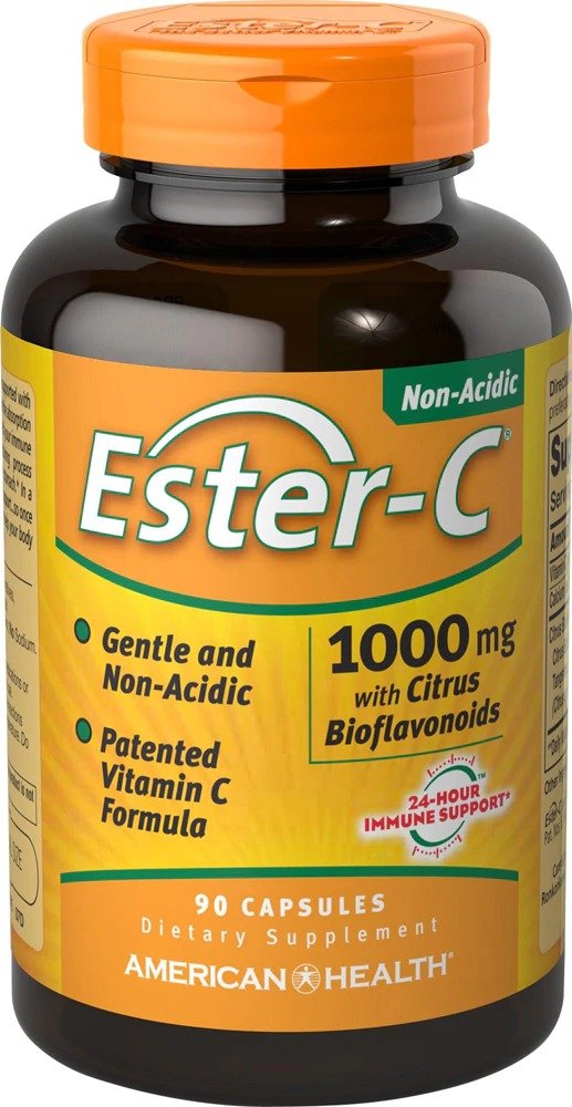 Ester-C® with Citrus Bioflavonoids -- 1000 mg - 90 Capsules