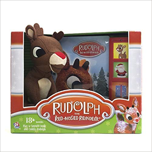 Rudolph the Red-Nosed Reindeer Board Sound Book and Plush Toy
