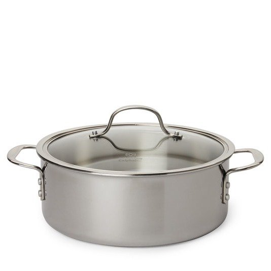 5-Quart Tri-Ply Stainless Dutch Oven with Cover