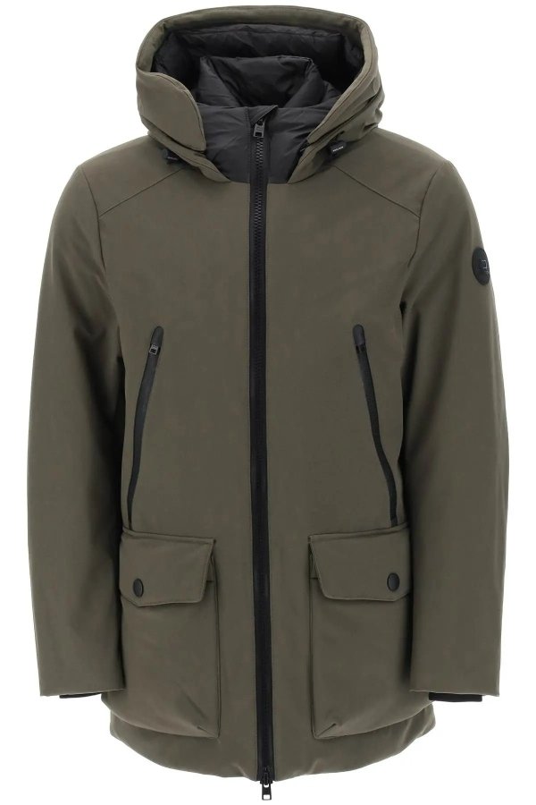 parka in soft shell